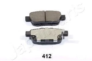 HONDA колодки гальм. задн. RIDGELINE (YK) 3.5 4x4 JAPANPARTS PP412AF