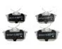 MITSUBISHI гальмівні колодки задн.Carisma, Spase Star 00- VOLVO 1,6-2,0 S40/V40 97- JAPANPARTS PP507AF (фото 1)