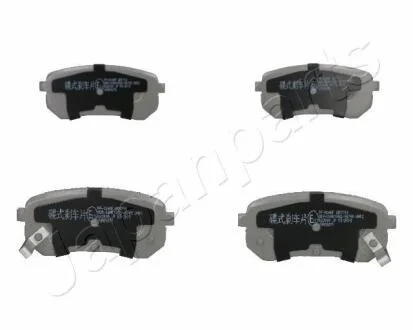 HYUNDAI гальмівні колодки задн.i10 08-,Kia Picanto 04- JAPANPARTS PPK04AF