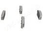 OPEL гальмів.колодка задн.Astra J,Mokka,Zafira,Chevrolet Cruze 09- JAPANPARTS PPW05AF (фото 3)
