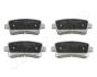 OPEL гальмівні колодки задн.Insignia 08- JAPANPARTS PP-W06AF (фото 1)