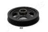 TOYOTA Шків колінчатого валу YARIS 1.0 99- JAPANPARTS PU-202 (фото 1)