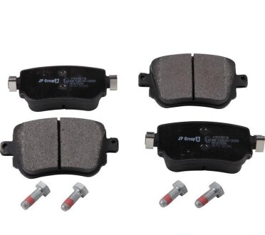 Комплект гальмівних накладок, дискове гальмо JP GROUP 1163708710