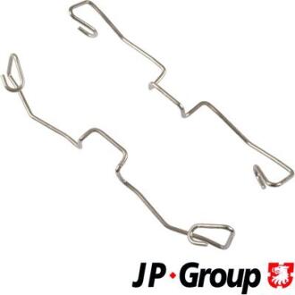 Комплект приладдя, накладка дискового гальма JP GROUP 1164005610