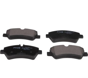 Комплект гальмівних накладок, дискове гальмо JP GROUP 1563701810
