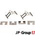 Встановлений к-кт. гальм. колод. HONDA ACCORD -05 JP GROUP 3464002610 (фото 1)