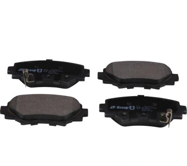 Комплект гальмівних накладок, дискове гальмо JP GROUP 3863701110