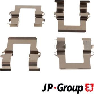 Комплект приладдя, накладка дискового гальма JP GROUP 3964002210