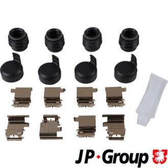 Комплект приладдя, накладка дискового гальма JP GROUP 4364004410