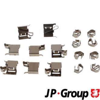 Комплект приладдя, накладка дискового гальма JP GROUP 4864004110