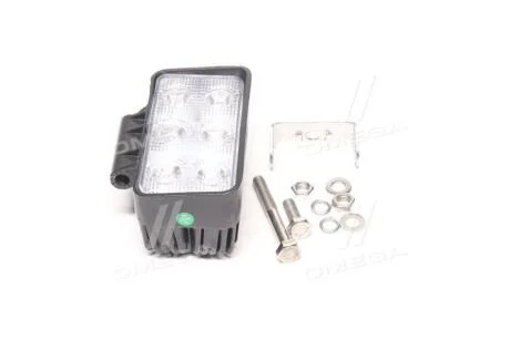 Фара LED прямокутна 18W, 6 ламп, 110*90мм, 1200Lm вузький промінь 12/24V 6000K (LITLEDA,) JUBANA 453701045