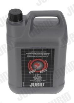 4.9л (для авто з ABS, з ESP) DOT-4 Synthetic гальмівна рідина SAE 700 JURID 151744J