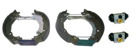 CITROEN KIT EVO Комплект гальмівних колодок задн. (колодки + циліндри) C4 CACTUS 1.6 HDi 90 14- JURID 381521J