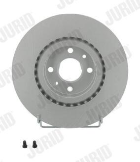 FIAT диск гальмівний передн.Doblo,Bravo, Marea,Alfa Romeo 155,Lancia 96-01 JURID 561387JC