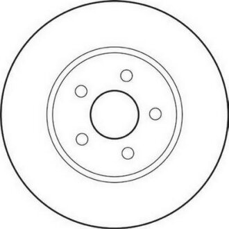 - Гальмівний диск JURID 562180JC