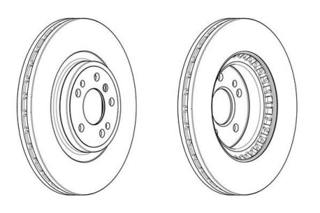 - Гальмівний диск JURID 563002JC-1