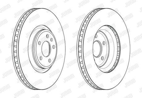 - Гальмівний диск JURID 563176JC-1