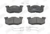 CITROEN гальмівні колодки задн. ZX 91-,Xsara,Peugeot 206-309,Renault 19,Clio,Megane I JURID 571334J (фото 1)