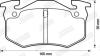 CITROEN гальмівні колодки задн. ZX 91-,Xsara,Peugeot 206-309,Renault 19,Clio,Megane I JURID 571334J (фото 2)
