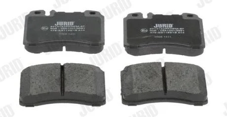 Гальмівні колодки перед. DB W124 88-96 JURID 571413J