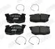CITROEN Тормозные колодки передние ZX 91-,Peugeot,Renault Clio JURID 571525J (фото 2)