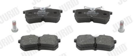 FORD Гальмівні колодки задн. Focus 98- JURID 571998J