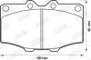 TOYOTA Гальмівні колодки Hilux,4-Runner JURID 572178J (фото 2)