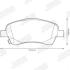 TOYOTA гальмівні колодки передн.Avensis 03- JURID 572485J (фото 2)