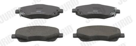 TOYOTA гальмівні колодки передн.Avensis 03- JURID 572485J