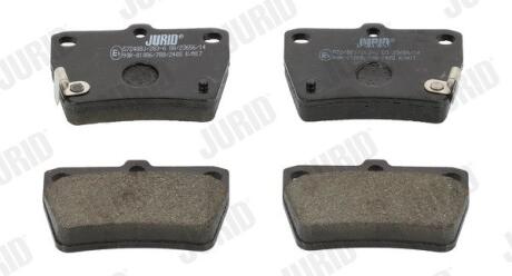 TOYOTA гальмівні колодки задн.Rav 4 II 00- JURID 572488J