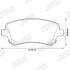TOYOTA гальмівні колодки передн.Corolla 02- JURID 572491J (фото 2)