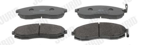 NISSAN К-т гальмівних колодок передн.Urvan 2.5D JURID 572495J