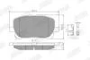 TOYOTA гальмівні колодки передн. Avensis Verso 01- JURID 572546J (фото 1)