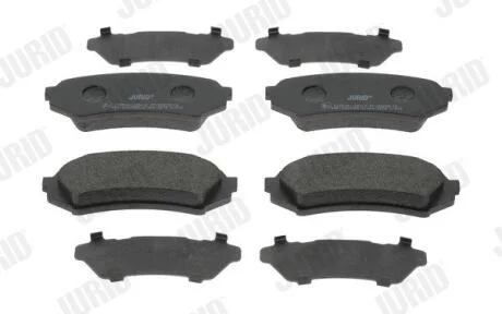 TOYOTA гальмівні колодки дискові задн.Land Cruiser 98- JURID 572548J