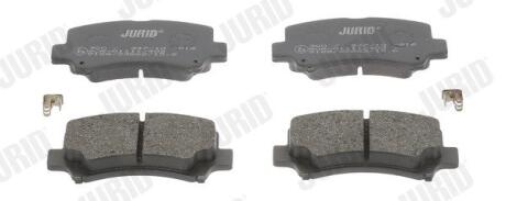 SUZUKI Тормозные колодки дисковые Wagon R+ 97-00 JURID 572589J