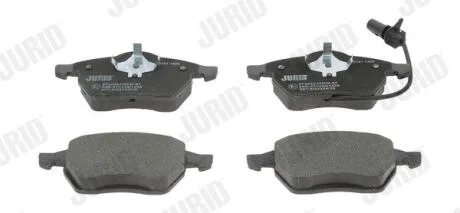 VW гальмівні колодки передн.Sharan 00-Ford GalaxySeat JURID 573022J