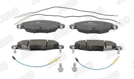 CITROEN гальмівні колодки передні C5 2.2HDI-3.0 01- JURID 573029J