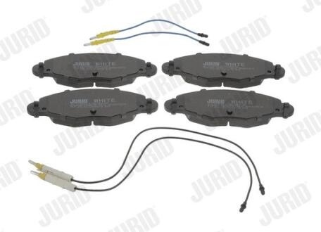 CITROEN колодки гальмівні передні C5 2.2HDI-3.0 01- JURID 573029JC
