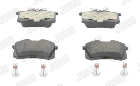 Гальмівні колодки зад. A4/A6/A8 /C4/C8/Partner/Fabia/Octavia (TRW) JURID 573032J