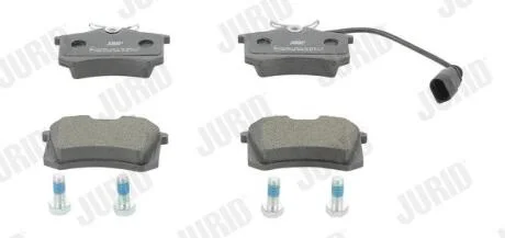 FORD гальмівні колодки задні Galaxy, VW Sharan, SEAT JURID 573065J
