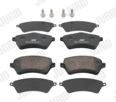 LANDROVER гальмівні колодки передні Freelander 00- JURID 573102J
