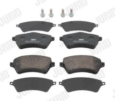 LANDROVER гальмівні колодки передні Freelander 00- JURID 573102J