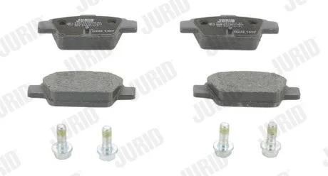 FIAT гальмівні колодки задні STILO, BRAVO 1.2 16V-2.4 20V 01- JURID 573105J