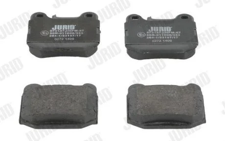 Колодки гальмівні дискові JURID 573147J