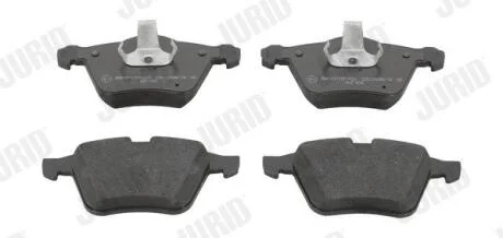 FORD гальмівні колодки передн.Galaxy,S-Max 08-,Volvo S60/80,V,XC 70 II 07- JURID 573179J