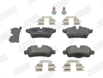 Гальмівні колодки задн. MINI 06- JURID 573200J