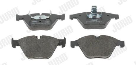 BMW Гальмівні колодки перед.3-serie (E90/91), 5-serie (E61) JURID 573210J