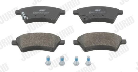 SUZUKI Гальмівні колодки передн. SX4,Fiat Sedici 06- JURID 573288J