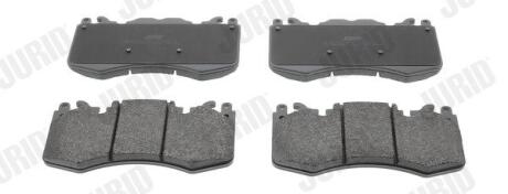LAND ROVER Колодки гальмівні передн.Range Rover 5.0 JURID 573343J