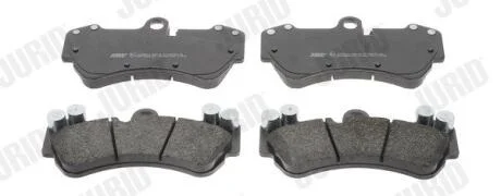 Гальмівні колодки передні VW TOUAREG 4.2 02- JURID 573376J